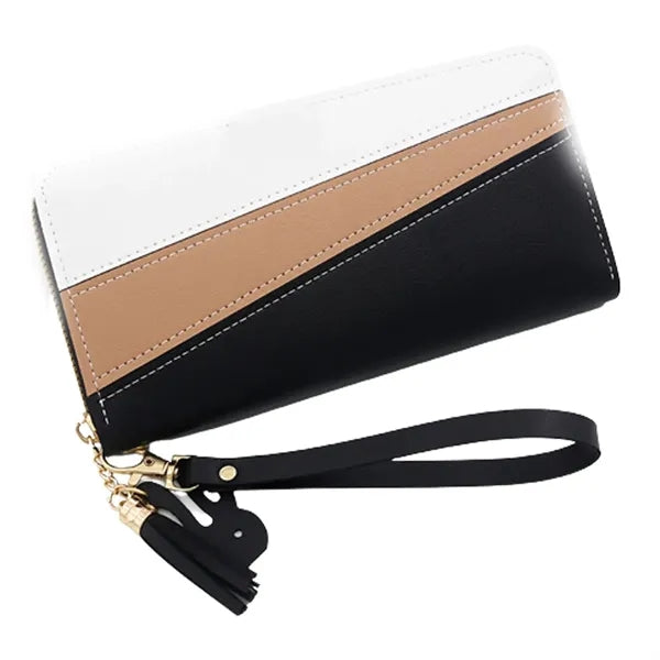 Double Zippered Layer Women'S Wallet