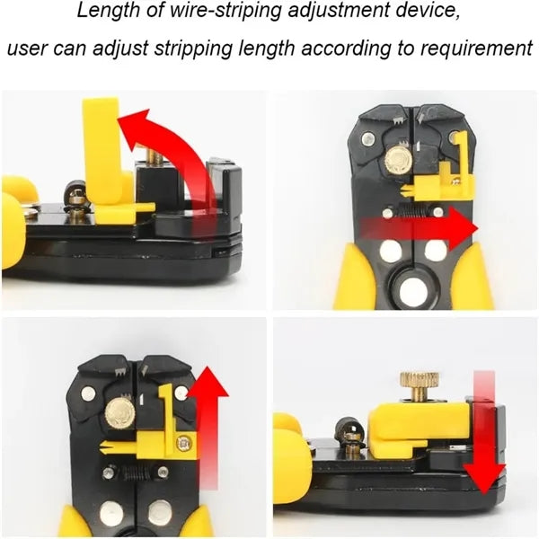 5 in 1 Self-Adjusting Wire Stripper Cutter