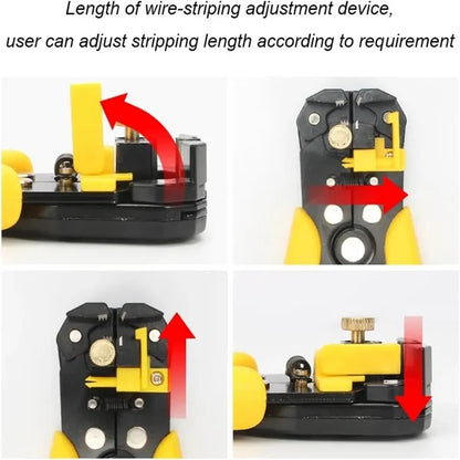 5 in 1 Self-Adjusting Wire Stripper Cutter