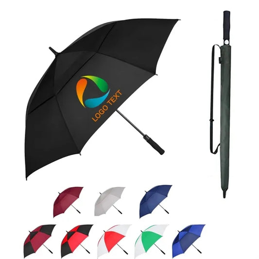 Automatic Double Canopy Golf Umbrella