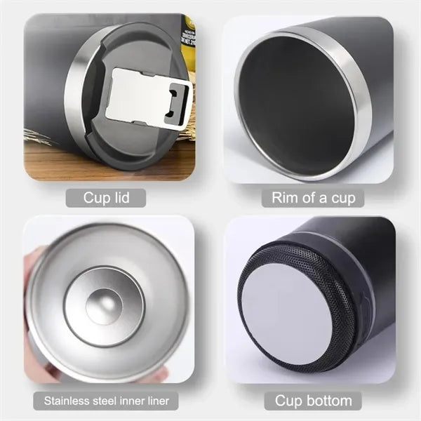 16oz Bluetooth Speaker Drinking Cup