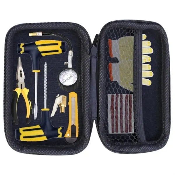 Portable Car Tire Repair  Emergency Kit Tools Set