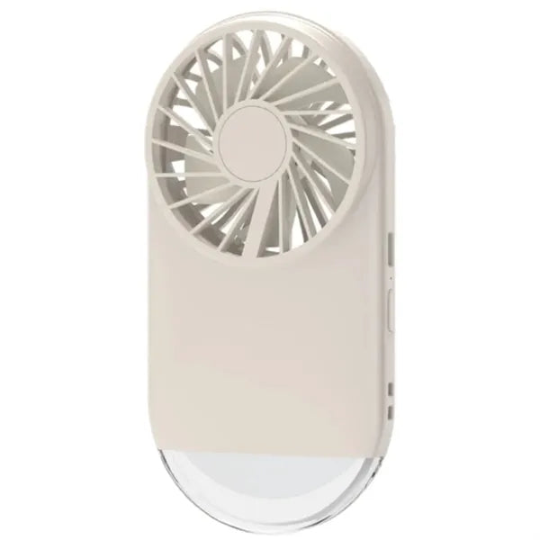 Customizable LOGO Handheld Outdoor Portable Fan With Light