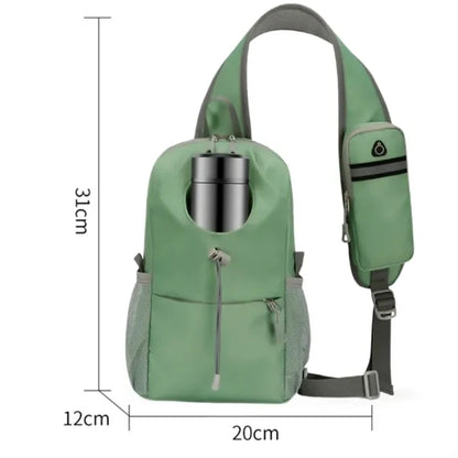 Multifunctional travel outdoor shoulder crossbody chest bags