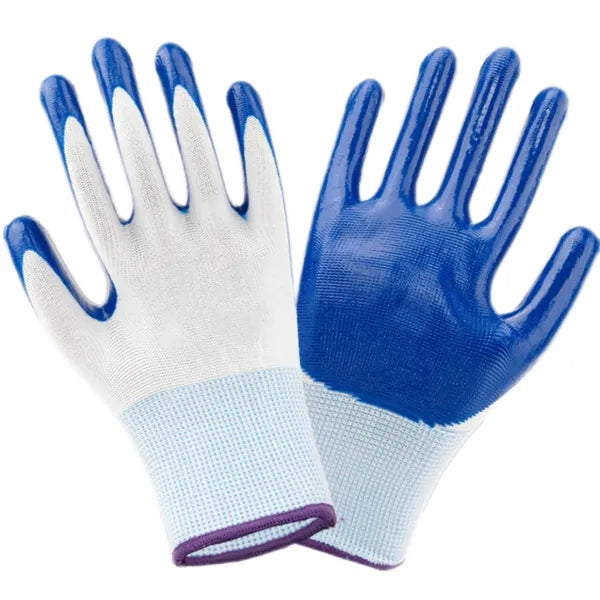 Nitrile Outdoor Non-slip Durable Labor Protection Gloves