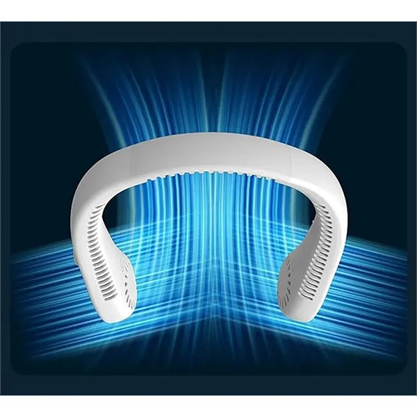 Neck-Mounted USB Rechargeable Digital Display Sports Fan
