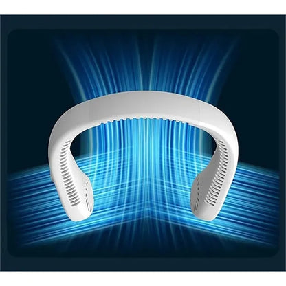 Neck-Mounted USB Rechargeable Digital Display Sports Fan