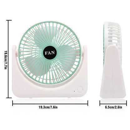 6.5 inch Portable Mini USB Small Cooling Fan Desk Desktop