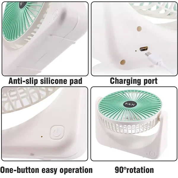 6.5 inch Portable Mini USB Small Cooling Fan Desk Desktop