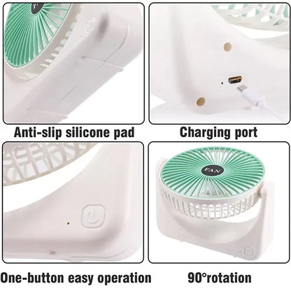 6.5 inch Portable Mini USB Small Cooling Fan Desk Desktop