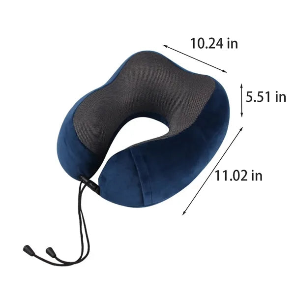 Airplane Travel Neck Support Soft U Shape Pillow