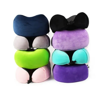 Airplane Travel Neck Support Soft U Shape Pillow