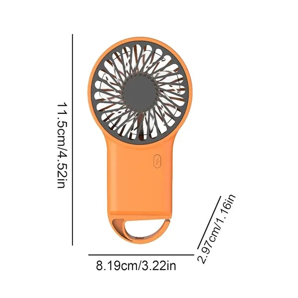 Mini Portable Powerful Handheld Fan Rechargeable