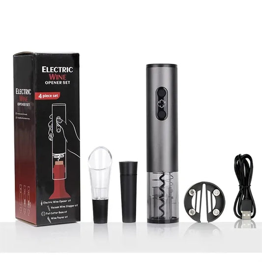4 In 1 Electric Wine Opener Set