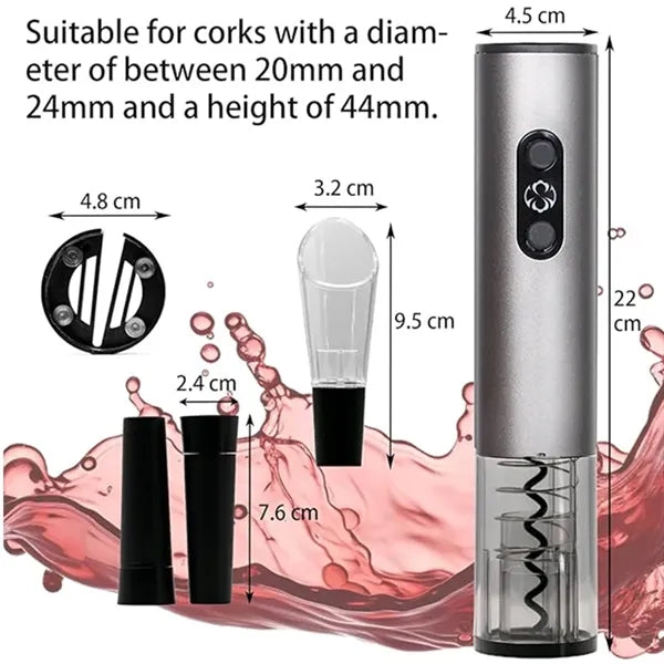 4 In 1 Electric Wine Opener Set