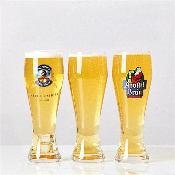 Personalized 16oz pilsner beer glasses