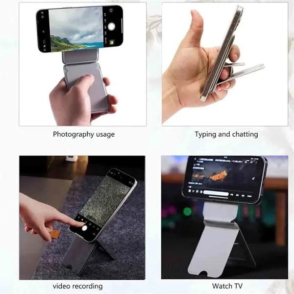 Foldable Magnetic Phone Tripod Stand