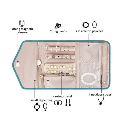 LuxeJewel Pouch