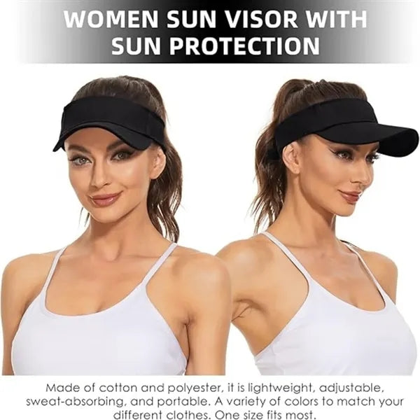 Adjustable Cotton Sport Sun Visor Hat