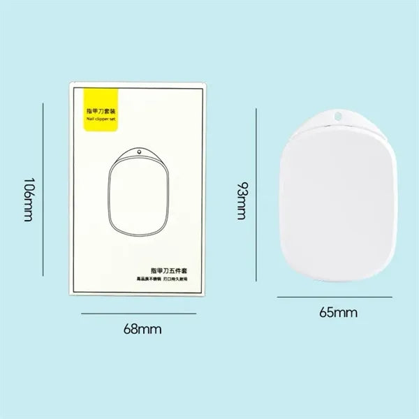 MOQ 10 pcs 5-in-1 Manicure Kit