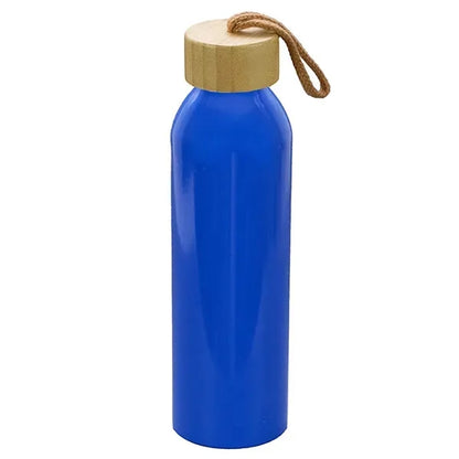 22oz Recycled RPET Aluminum Bottle With a Bamboo Lid