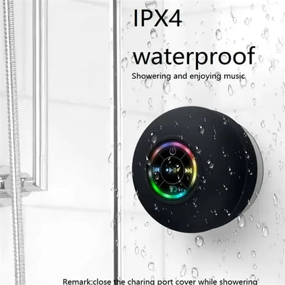 Mini Bluetooth Shower Speaker with Suction Cup
