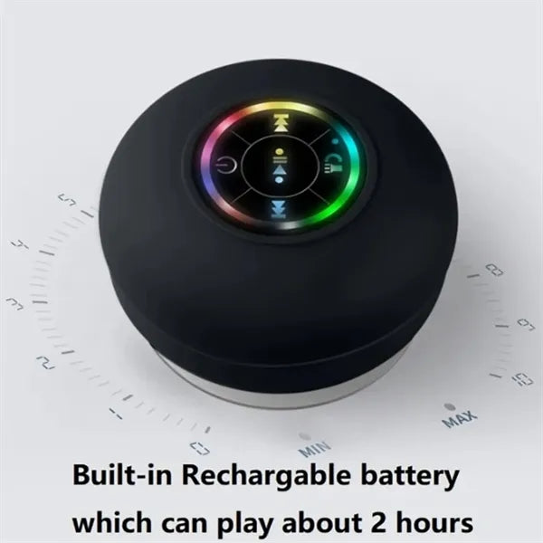 Mini Bluetooth Shower Speaker with Suction Cup