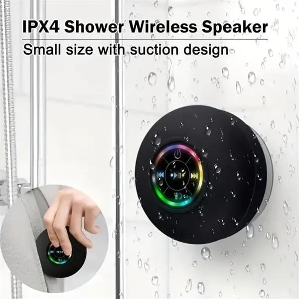 Mini Bluetooth Shower Speaker with Suction Cup