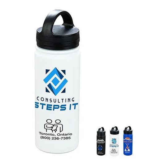 19 oz Recycled RPET Powder Coated Double Wall Stainless Stee