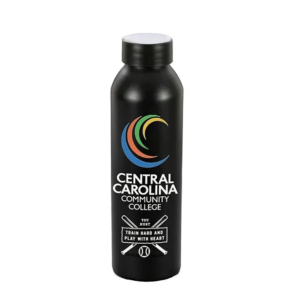 22 OZ Recycled RPET Aluminum Bottle With Low - Prile Lid