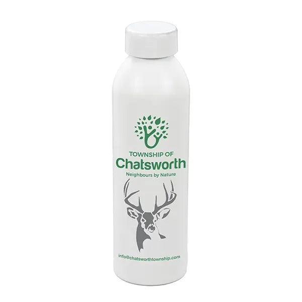 22 OZ Recycled RPET Aluminum Bottle With Low - Prile Lid