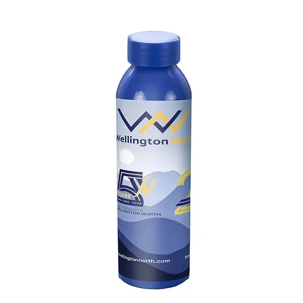 22 OZ Recycled RPET Aluminum Bottle With Low - Prile Lid