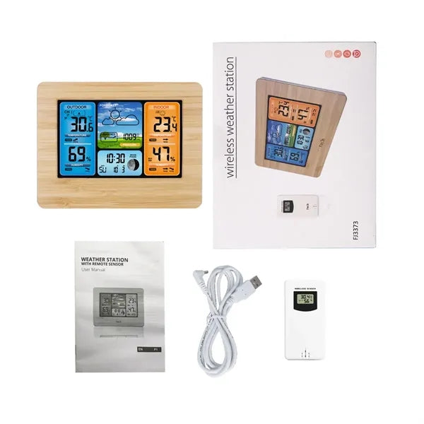 Weather Station Wireless Indoor Outdoor Thermometer
