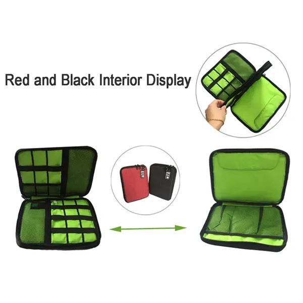 Travel Organizer Electronics Cord Case