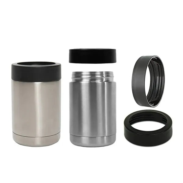 12 oz Stainless Steel Double Wall Insulated Can Cooler