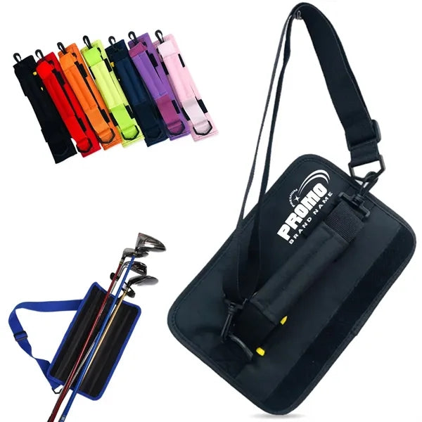 Portable Golf Club Carry Bag with Adjustable Strap