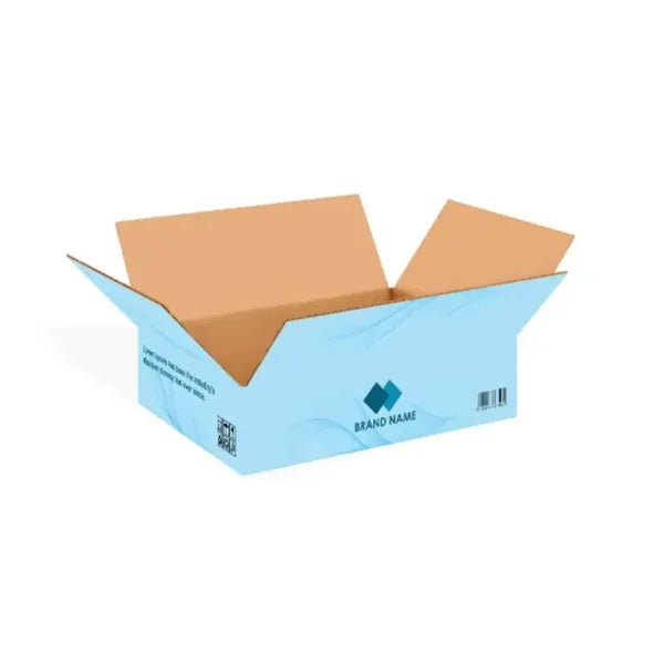 Flat Boxes - White (Printed)