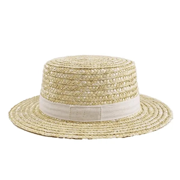 Kids' Beach Sun Protective Straw Hat