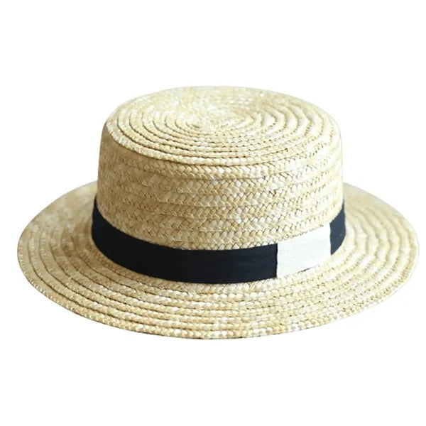 Kids' Beach Sun Protective Straw Hat