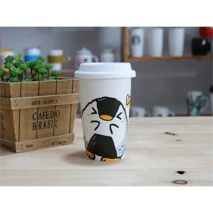 Double Layer Ceramic Tumbler Cup Fully Customizable