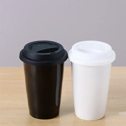 Double Layer Ceramic Tumbler Cup Fully Customizable