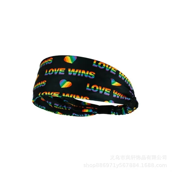 Rainbow Sports Headband