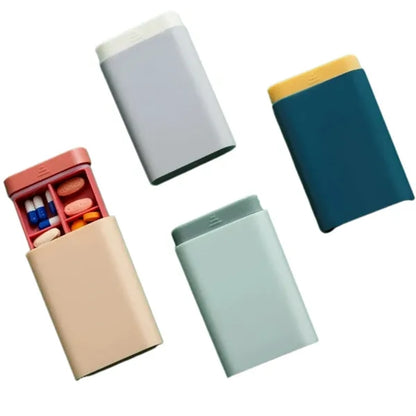 Portable Pill Organizer Travel Medicine Packaging Box