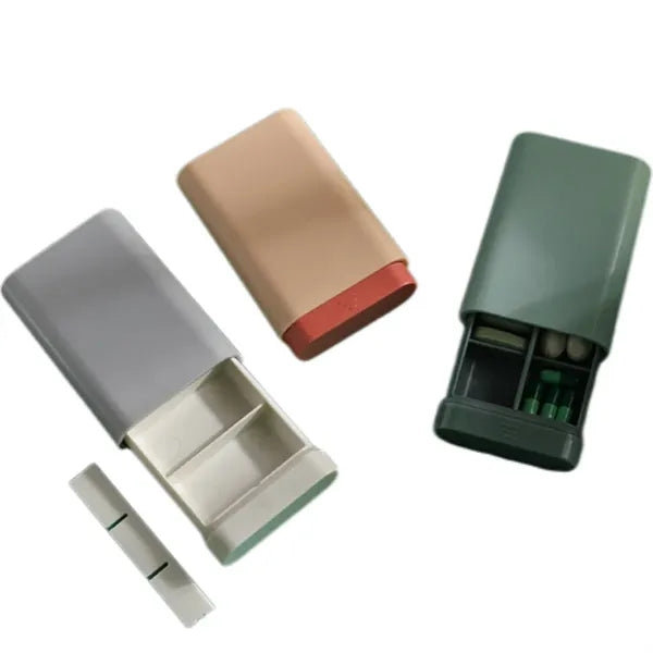 Portable Pill Organizer Travel Medicine Packaging Box