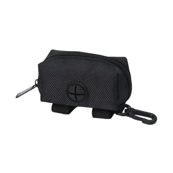 Portable Versatile Walking Dog Poop  Black Dispener Bags