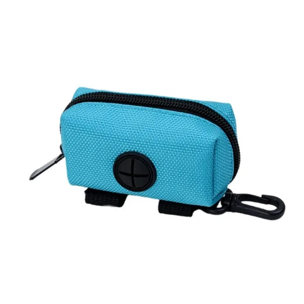 Portable Versatile Walking Dog Poop  Black Dispener Bags