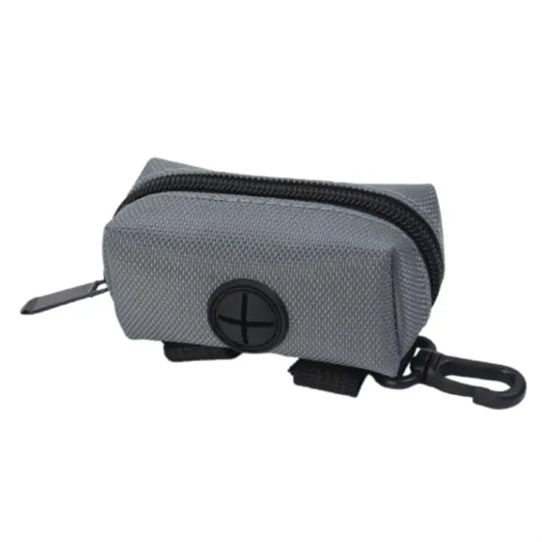 Portable Versatile Walking Dog Poop  Black Dispener Bags