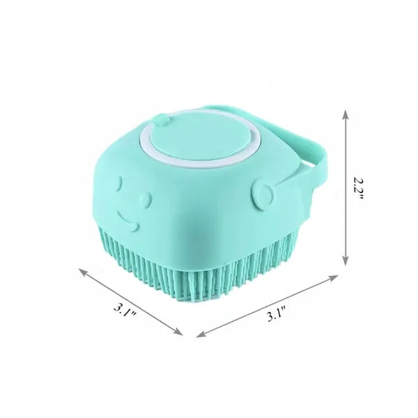 Dog Cat Silicone Bath Shower Brushes Pet Massage