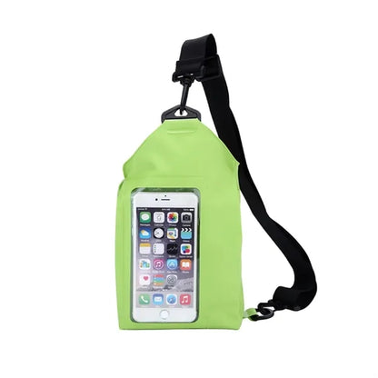 Adjustable Strap Crossbody Sling Chest Waist Black Bags