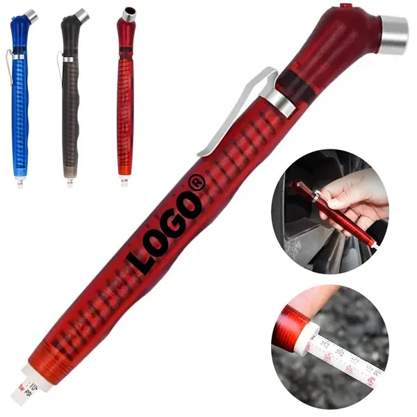 Durable Car Tire Pressure Gauge Pen With Easy Read Scale